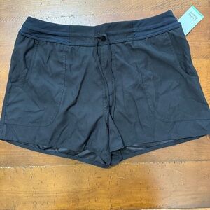 Croft & Barrow Black Swim 🏊 Shorts with Tummy Control size M (10-12) NWT